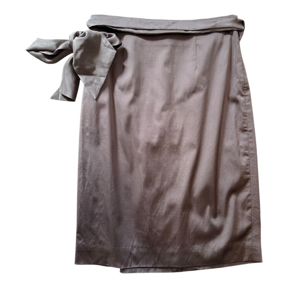 Ann Taylor‎ Pencil Skirt Tie Waist Career Office Wear to Work Skirt 0